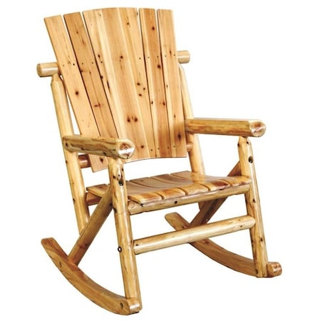 DURAFLAME Rocker Chair Single Aspen Log TX 95100